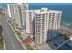 Luxury beachfront condo building featuring panoramic ocean views and easy access to the city's attractions at 2967 S Atlantic Ave # 708, Daytona Beach Shores, FL 32118