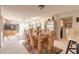 Open-concept dining and living space with city views at 2967 S Atlantic Ave # 708, Daytona Beach Shores, FL 32118