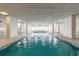 Spacious indoor pool area with ample lighting and easy access at 2967 S Atlantic Ave # 708, Daytona Beach Shores, FL 32118