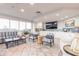 Inviting community lounge area with comfortable seating and scenic window views at 2967 S Atlantic Ave # 708, Daytona Beach Shores, FL 32118