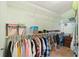 Spacious walk-in closet featuring ample storage and organization, offering great storage solutions at 4008 Acoma Dr, Ormond Beach, FL 32174