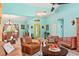 Spacious living room with comfortable seating, a dining area, and ample natural light at 4008 Acoma Dr, Ormond Beach, FL 32174