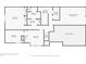 Floor plan of a home's second story with dimensioned bedrooms, bathrooms, and closets at 437 N Halifax Ave # 9, Daytona Beach, FL 32118