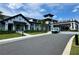 Clubhouse entrance featuring covered parking and a well-maintained lawn at 745 Aldenham Ln, Ormond Beach, FL 32174