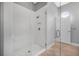 Modern shower featuring glass door and sleek fixtures at 1357 Liam Cir, Ormond Beach, FL 32174