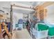 Cluttered storage room with boxes and storage containers for ample organizational potential at 2 Wildwood Dr, Edgewater, FL 32132