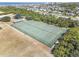 Overhead view of tennis courts, playground, and the beautiful surrounding area at 44 Sandra Dr, Ormond Beach, FL 32176