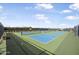 Well-maintained tennis courts offer recreational opportunities within the community at 44 Sandra Dr, Ormond Beach, FL 32176