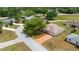 Aerial view of the house showing its neighborhood at 10031 Sw 62Nd Cir, Ocala, FL 34476