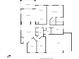 Detailed floor plan showcasing the layout of a 2010 sq ft home, highlighting room dimensions and overall structure at 117 Hagge Dr, Daytona Beach, FL 32124