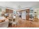Functional kitchen featuring wood cabinets, ample counter space, and modern appliances at 24538 Wildhog Rd, Astor, FL 32102