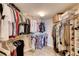 Walk-in closet with shelving for clothes and shoes at 2937 S Atlantic Ave # 2001, Daytona Beach, FL 32118
