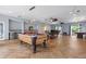 Entertaining game room with pool table, bar area, and comfortable seating, perfect for gatherings at 3513 Kilgallen Ct, Ormond Beach, FL 32174