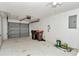 Large two car garage with an automatic garage door, providing secure parking and storage at 8720 Sw 108Th Ln, Ocala, FL 34481