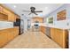 Spacious kitchen features stainless steel appliances, ample cabinets, and tile flooring at 5 Cantilever Ct, Ormond Beach, FL 32174