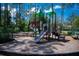 The community features a colorful playground with slides, climbing structures, and ample space for play at 5 Cantilever Ct, Ormond Beach, FL 32174