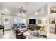 Inviting living room featuring tile floors, comfortable seating, and ample natural light at 1465 Admrial Nimitz Ave, Daytona Beach, FL 32124