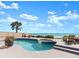 Inviting pool and jacuzzi with ocean view, surrounded by tile decking and lounge chairs at 1504 N Atlantic Ave, Daytona Beach, FL 32118
