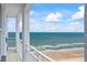 Enjoy the ocean views from the comfort of your balcony overlooking the beautiful beach at 2071 S Atlantic Ave # 1005, Daytona Beach Shores, FL 32118