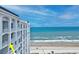 Enjoy ocean views from this building featuring rows of private balconies at 2071 S Atlantic Ave # 1005, Daytona Beach Shores, FL 32118