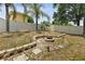 Backyard oasis with a fire pit area perfect for outdoor entertaining at 2468 Scottville Ave, Deltona, FL 32725