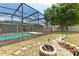 Screened-in pool area offers privacy and outdoor relaxation at 2468 Scottville Ave, Deltona, FL 32725