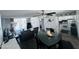 Open floor plan includes a living room, dining area, and updated kitchen at 2727 N Atlantic Ave # 602, Daytona Beach, FL 32118