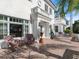 Spacious patio with brick pavers and outdoor seating at 37918 N County Road 44A, Eustis, FL 32736