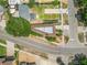 Roof of property featuring street view, neighborhood, greenery, and more at 401 N Oleander Ave, Daytona Beach, FL 32118