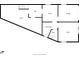 A floor plan displaying the utility room, kitchenette, bath, rooms, hall, and garage at 401 N Oleander Ave, Daytona Beach, FL 32118