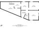 A floor plan displaying the utility room, kitchenette, bath, rooms, hall, and garage at 401 N Oleander Ave, Daytona Beach, FL 32118