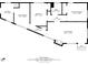 Detailed floor plan showcasing the layout, including dimensions, and room names at 401 N Oleander Ave, Daytona Beach, FL 32118