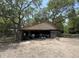 Outside view of a barn at 486 S Us Highway 1, Oak Hill, FL 32759