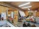 This workshop has ample storage, natural light, and space for creativity at 5865 Ross Creek Rd, Lakeland, FL 33810