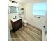 Bathroom featuring modern vanity and toilet at 68 Hibiscus Dr, Ormond Beach, FL 32176