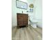 Bathroom featuring modern vanity and toilet at 68 Hibiscus Dr, Ormond Beach, FL 32176