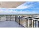 High-rise balcony showcasing city views at 1239 Ocean Shore Blvd # 11D, Ormond Beach, FL 32176