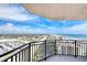 Balcony with high-rise views of the ocean and the city at 1239 Ocean Shore Blvd # 11D, Ormond Beach, FL 32176