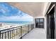Balcony with high-rise views of the ocean at 1239 Ocean Shore Blvd # 11D, Ormond Beach, FL 32176