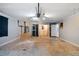 The garage features an open floor plan, overhead lighting and plenty of space at 1317 Northside Dr, Ormond Beach, FL 32174