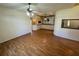 Inviting living area with beautiful flooring and a stylish mirror at 16 Hunt Master Ct, Ormond Beach, FL 32174
