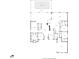 Detailed floor plan showcasing the layout of the home with a pool and multiple rooms at 568 Luna Bella Ln, New Smyrna Beach, FL 32168