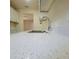 Modern kitchen featuring white countertops, stainless steel sink, and sleek chrome faucet at 741 Ellen St, Daytona Beach, FL 32114