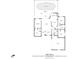 Detailed floor plan showcasing the layout, room dimensions, and total square footage of the home at 3615 Marisol Ct, New Smyrna Beach, FL 32168