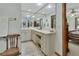 Bright bathroom with a large vanity area, offering ample storage and counter space at 3720 Willow Ave, Deland, FL 32720
