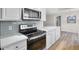 Modern kitchen with stainless steel appliances, quartz counters, and backsplash at 4901 Sailfish Dr, Ponce Inlet, FL 32127