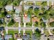Aerial view showing the layout of the homes within this residential neighborhood at 934 Tall Pine Dr, Port Orange, FL 32127