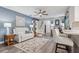 Cozy living space with contemporary furnishings, soft lighting, and a welcoming atmosphere at 934 Tall Pine Dr, Port Orange, FL 32127