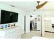 Well-organized closet with built-in shelves and drawers, maximizing storage space and convenience at 13 Sunrise Ave, Ormond Beach, FL 32176