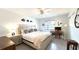 Bright bedroom featuring neutral colors and a peaceful atmosphere at 1640 Juno Trl # 202E, Astor, FL 32102